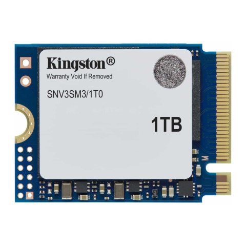 Dysk SSD Kingston NV3 M.2 2230 PCIe 4.0x4 NVMe 1TB (6000/4000MB/s) Kingston Dysk SSD Kingston NV3 M.2 2230 PCIe 4.0x4 NVMe 1TB (6000/4000MB/s) Kingston