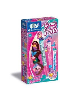 Idea Art Zestaw Mini Fabryka Długopisów Syrenki Clementoni 18159 Clementoni