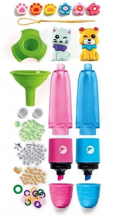 Idea Art Zestaw Mini Fabryka Markerów Zakreślaczy Słodkie Pupile Pies i Kot Clementoni 18166 Clementoni Idea Art Zestaw Mini Fabryka Markerów Zakreślaczy Słodkie Pupile Pies i Kot Clementoni 18166 Clementoni