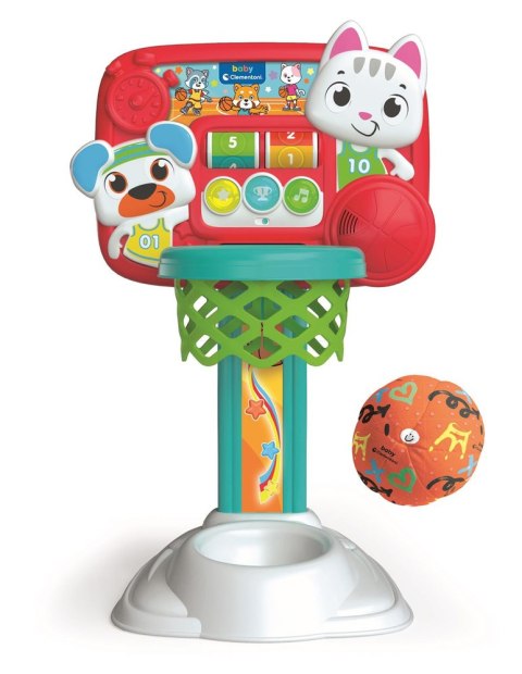 Interaktywna Koszykówka Kotek Miś Dźwięk Piłka Język Polski Clementoni 50384 Clementoni Interaktywna Koszykówka Kotek Miś Dźwięk Piłka Język Polski Clementoni 50384 Clementoni