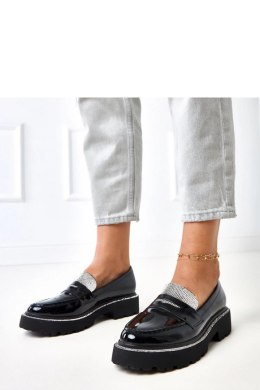 Mokasyny Model Laures 20822-8A Black Lakier - Solea Solea