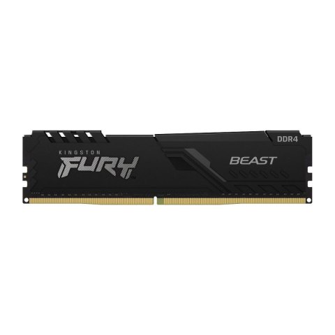 Pamięć DDR4 Kingston Fury Beast 16GB (1x16GB) 3200MHz CL16 1,35V 1Gx8 czarna Kingston