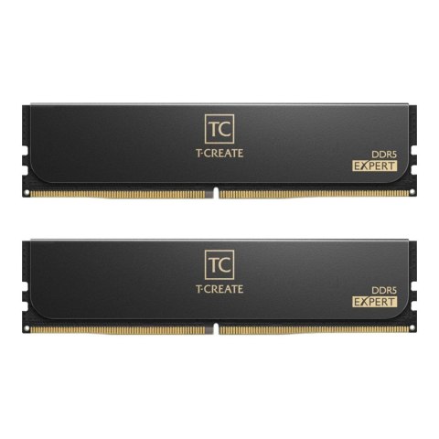 Pamięć DDR5 Team Group T-Create Expert 32GB (2x16GB) 6000MHz CL38 1,25V Black Team Group Pamięć DDR5 Team Group T-Create Expert 32GB (2x16GB) 6000MHz CL38 1,25V Black Team Group