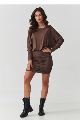 Sukienka Model M900 Czekolada - Makadamia Makadamia