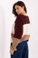 Sweter Damski Model MI-SW-0903.87 Bordo - Rue Paris Rue Paris