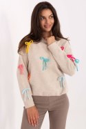Sweter Damski Model PM-SW-SC82.41 Light Beige - Factory Price Factory Price