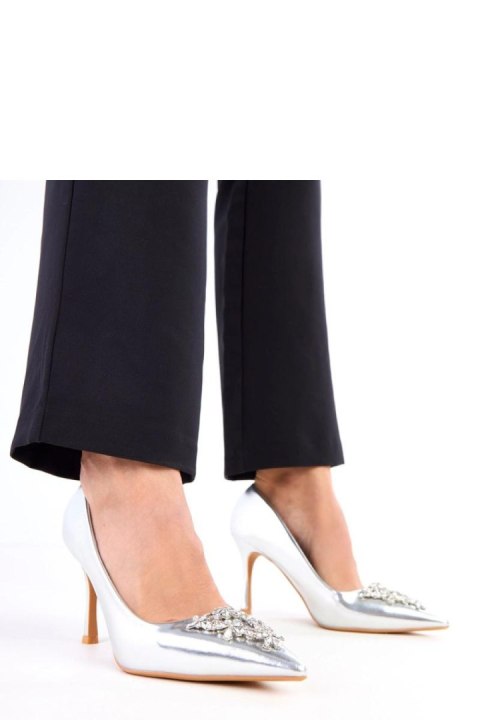 Szpilki Model Almana H8-603 Silver - Solea Solea