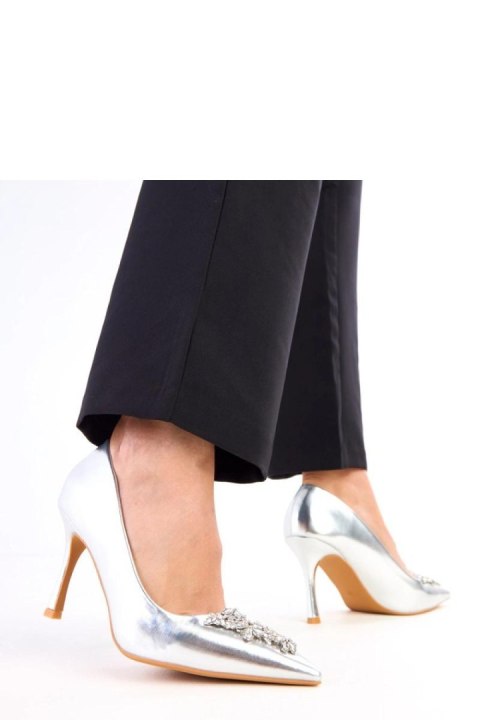 Szpilki Model Almana H8-603 Silver - Solea Solea