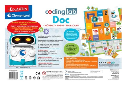 Zestaw Edukacyjny Robot Doc Nauka Robotyka Edukacyjna Język Polski Clementoni 50730 Clementoni Zestaw Edukacyjny Robot Doc Nauka Robotyka Edukacyjna Język Polski Clementoni 50730 Clementoni