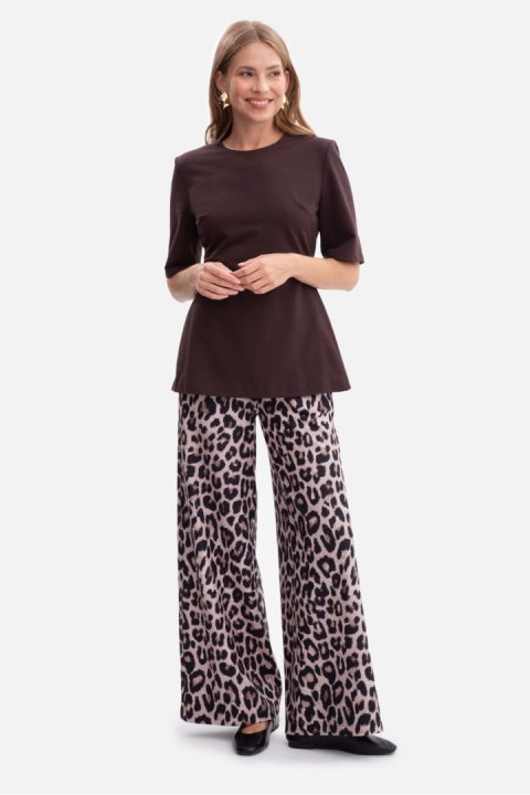 Bluzka Model B305 Gorzka Czekolada - BeWear BeWear