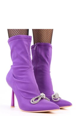 Botki Model Bellana 2I5C-AX5301-03 Violet - Solea Solea