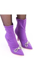 Botki Model Bellana 2I5C-AX5301-03 Violet - Solea Solea