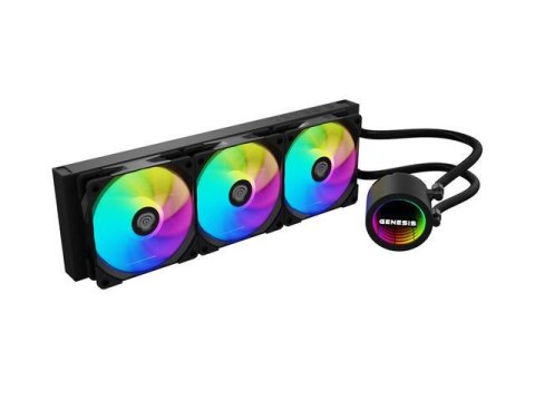 Chłodzenie wodne Genesis Hydria 360 ARGB czarne Genesis Chłodzenie wodne Genesis Hydria 360 ARGB czarne Genesis