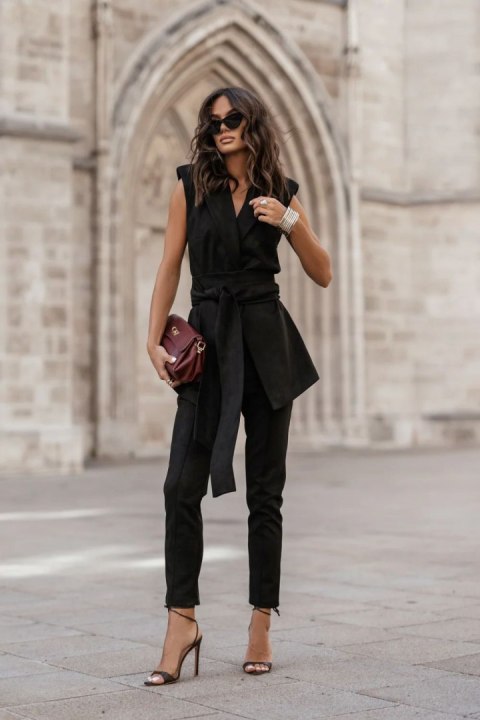 Kamizelka Model Ruby 387241404 Black - LaBalancia LaBalancia Kamizelka Model Ruby 387241404 Black - LaBalancia LaBalancia