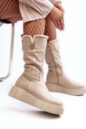 Kozaki Model Bayla 70121 Beige - Step in style Step in style
