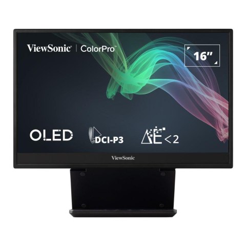 Monitor ViewSonic 15.6" VP16-OLED (VS19179) przenośny microHDMI 2xUSB-C głośniki 2x1W VIEWSONIC EUROPE Monitor ViewSonic 15.6" VP16-OLED (VS19179) przenośny microHDMI 2xUSB-C głośniki 2x1W VIEWSONIC EUROPE