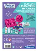 Naukowa Zabawa Zestaw Laboratorium Mydlarskie Mydła Kule do Kąpieli Język Polski Clementoni 60949 Clementoni