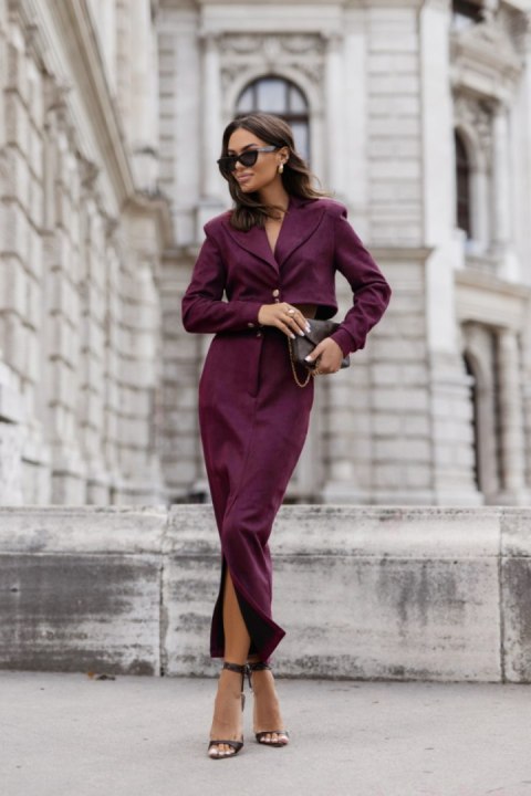 Spódnica Komplet Model Warris 386120255 Bordo - LaBalancia LaBalancia