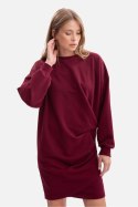 Sukienka Model B298 Burgund - BeWear BeWear Sukienka Model B298 Burgund - BeWear BeWear