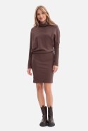 Sukienka Model B309 Brown - BeWear BeWear Sukienka Model B309 Brown - BeWear BeWear
