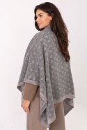 Sweter Ponczo Model AT-PN-7661.89 Grey/Pink - Factory Price Factory Price