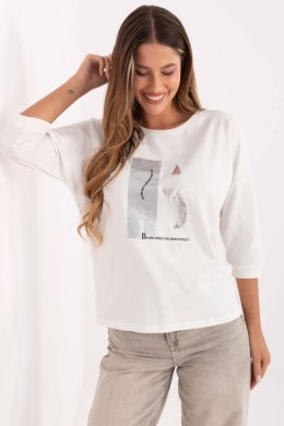 Bluzka Model RV-BZ-A820.27P Ecru - Relevance Relevance