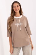 Bluzka Model RV-BZ-A892.00 Dark Beige - Relevance Relevance Bluzka Model RV-BZ-A892.00 Dark Beige - Relevance Relevance