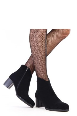 Botki Model Angelo D9216 Black Matowe - Solea Solea