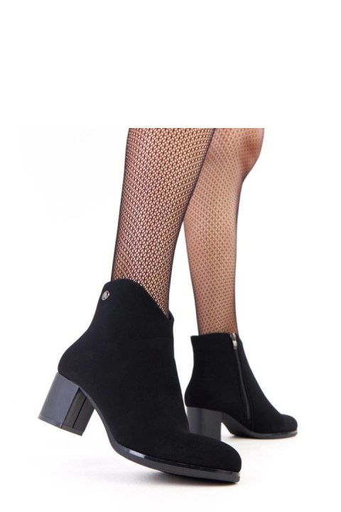 Botki Model Angelo D9216 Black Matowe - Solea Solea