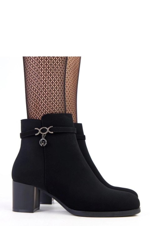 Botki Model Vernona D9217 Black - Solea Solea