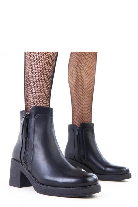 Botki Model Zerisa E8626 Black - Solea Solea