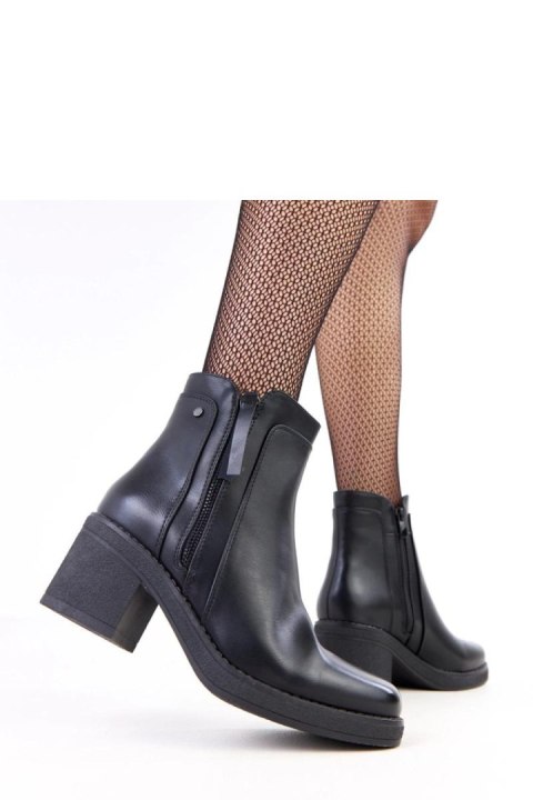 Botki Model Zerisa E8626 Black - Solea Solea