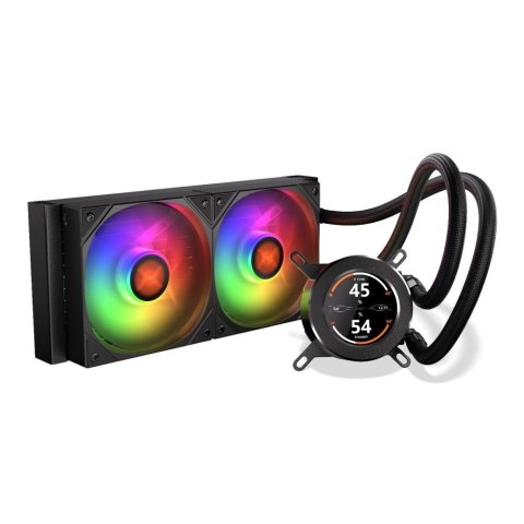 Chłodzenie wodne KRUX HydroGlance 240 ARGB LCD (KRXE003) 120 mm COOLING.PL