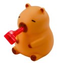 Gniotek Kapibara Z Trąbką Piszczałka Figurka Brązowa 7cm LEAN Toys
