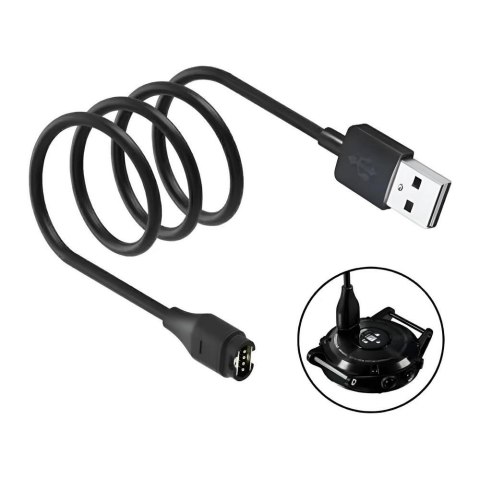 Kabel USB Beline do zegarków Garmin USB-A 1m Beline Kabel USB Beline do zegarków Garmin USB-A 1m Beline