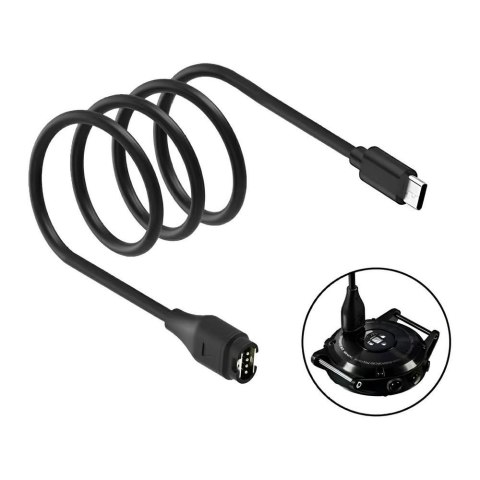 Kabel USB Beline do zegarków Garmin USB-C 1m Beline Kabel USB Beline do zegarków Garmin USB-C 1m Beline