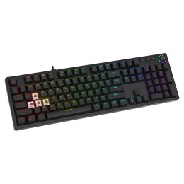 Klawiatura przewodowa SAVIO STYX Outemu Brown mechaniczna Hot Swap RGB Savio