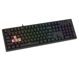 Klawiatura przewodowa SAVIO STYX Outemu Red mechaniczna Hot Swap RGB Savio