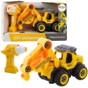 Koparka Do Skręcania Zdalnie Sterowana RC Wkrętarka Żółta 2w1 LEAN Toys Koparka Do Skręcania Zdalnie Sterowana RC Wkrętarka Żółta 2w1 LEAN Toys