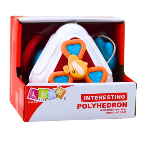 Kostka Edukacyjna Manipulacyjna Sensoryczna Dla Malucha Kolorowa 5w1 LEAN Toys Kostka Edukacyjna Manipulacyjna Sensoryczna Dla Malucha Kolorowa 5w1 LEAN Toys