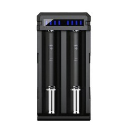 Ładowarka do akumulatorów cylindrycznych Li-ion 18650 Xtar SC2 USB-C X-Tar