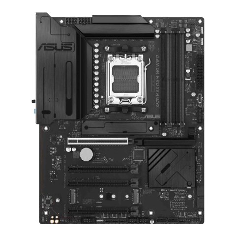 Płyta Asus X870 MAX GAMING WIFI7 /AMD X870/DDR5/SATA3/M.2/USB4/WiFi/BT/PCIE5.0/AM5/ATX Asus Płyta Asus X870 MAX GAMING WIFI7 /AMD X870/DDR5/SATA3/M.2/USB4/WiFi/BT/PCIE5.0/AM5/ATX Asus