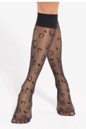Podkolanówki Model Trendy Line 15 20 Den Black - Gatta Gatta