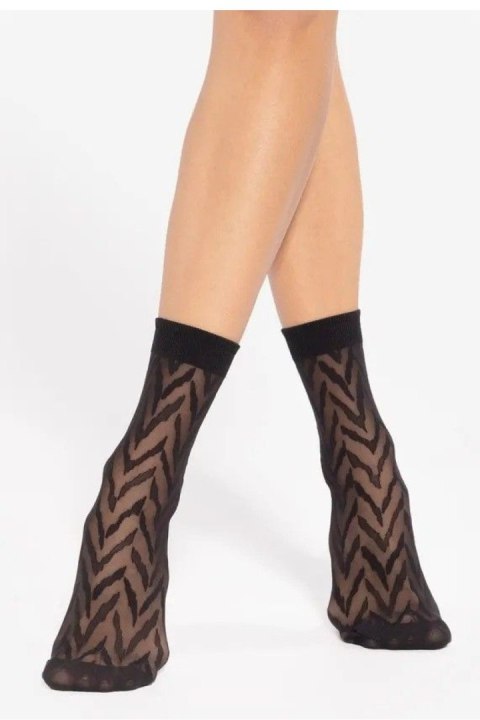 Skarpetki Model Trendy Line 14 20 Den Black - Gatta Gatta
