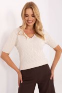Sweter Damski Model PM-SW-B-615.18 Light Beige - Factory Price Factory Price