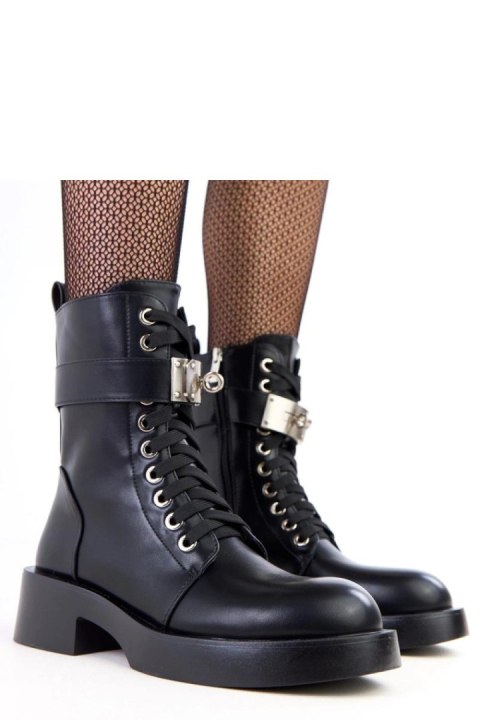 Trapery Model Gretta WSK607 Black - Solea Solea