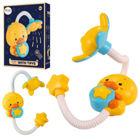 Zabawka Do Kąpieli Kaczka Kaczuszka Prysznic Na Baterie LEAN Toys Zabawka Do Kąpieli Kaczka Kaczuszka Prysznic Na Baterie LEAN Toys