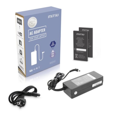 Zasilacz sieciowy Mitsu 10.5V 4.3A (4.8x1.7) 45W do notebooka Sony Mitsu Zasilacz sieciowy Mitsu 10.5V 4.3A (4.8x1.7) 45W do notebooka Sony Mitsu