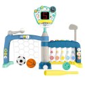Zestaw Sportowy Wielofunkcyjna Bramka Dla Malucha Tablica LED 5w1 LEAN Toys Zestaw Sportowy Wielofunkcyjna Bramka Dla Malucha Tablica LED 5w1 LEAN Toys