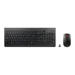 Zestaw klawiatura + mysz Lenovo Essential Wireless Keyboard czarny Lenovo